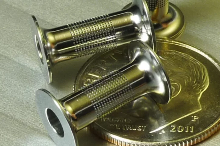 Microdrilled Metal Parts