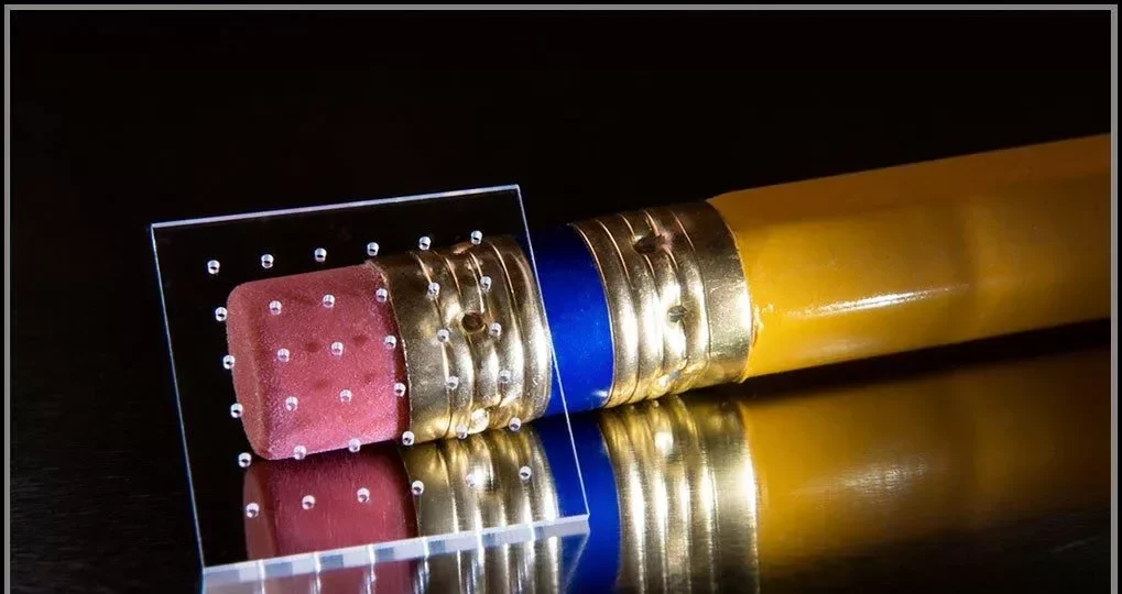 Small Holes in PMMA