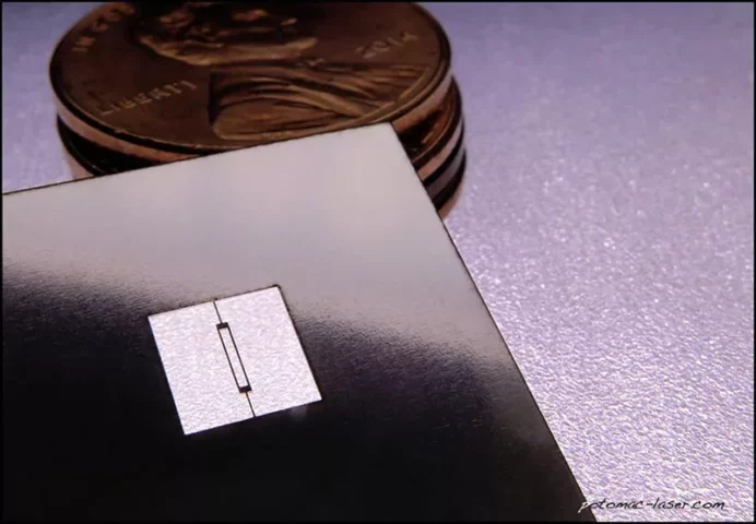 Laser-cut Metal Foils