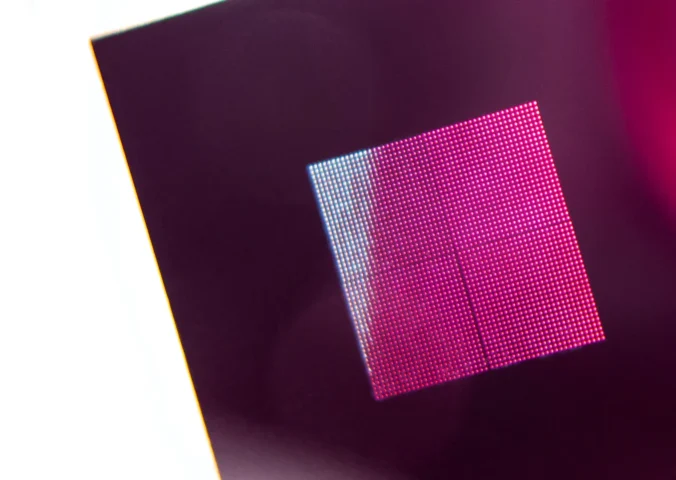 Microdrilled silicon